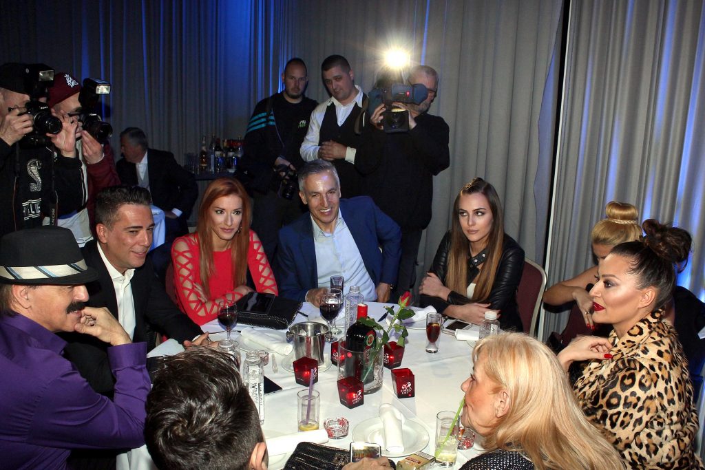Željko Joksimović, Jovana Joksimović, Haris Džinović, Ceca Ražnatović