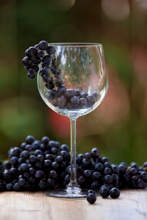 Crno vino, grožđe