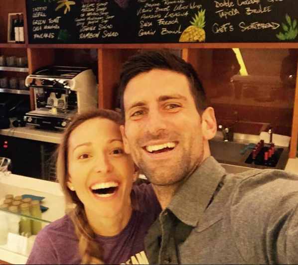 Novak i Jelena Đoković