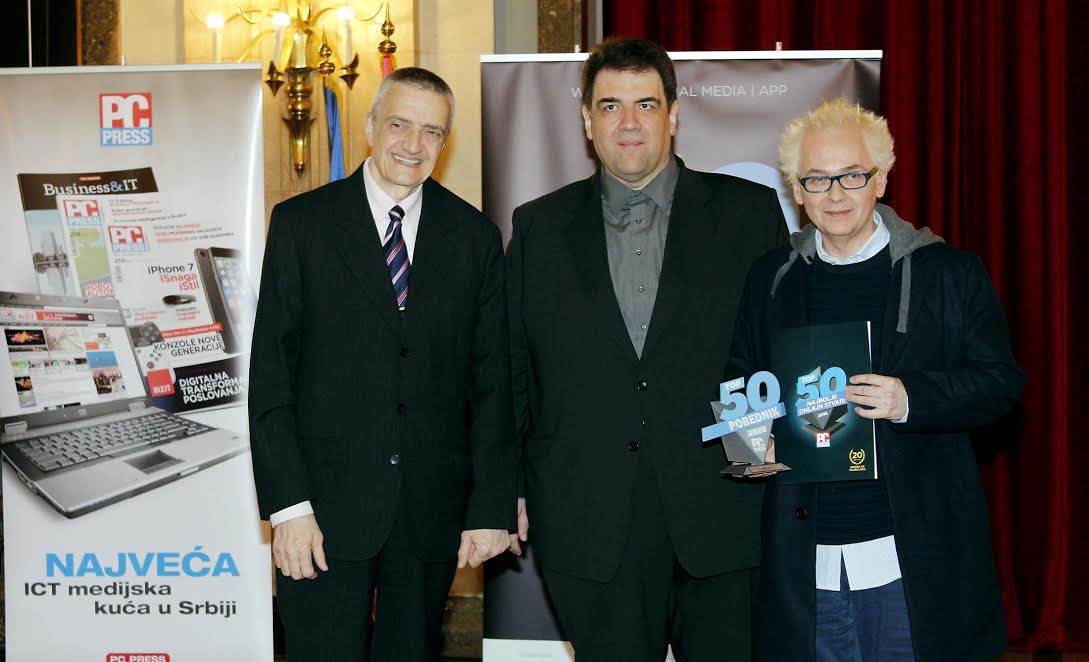 Ivan Tasovac, dobitnici pc press nagrade
