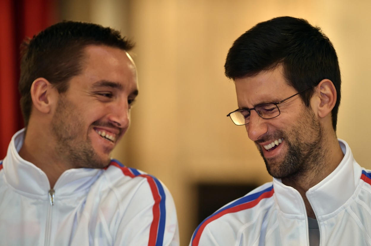 Viktor Troicki i Novak Đoković