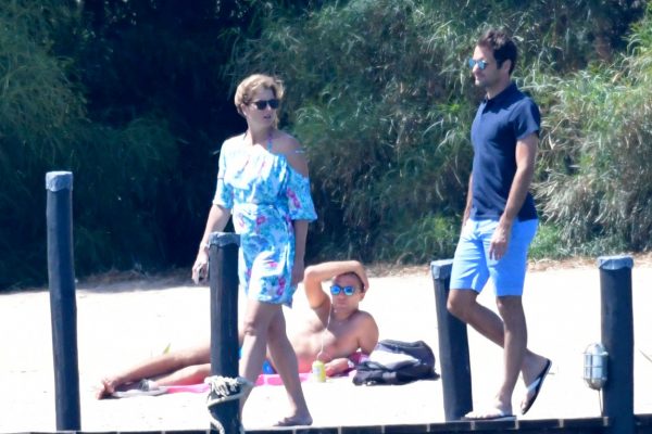 Rožer i Mirka Federer