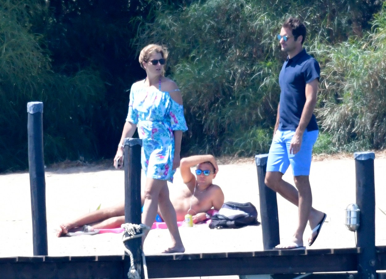 Rožer i Mirka Federer