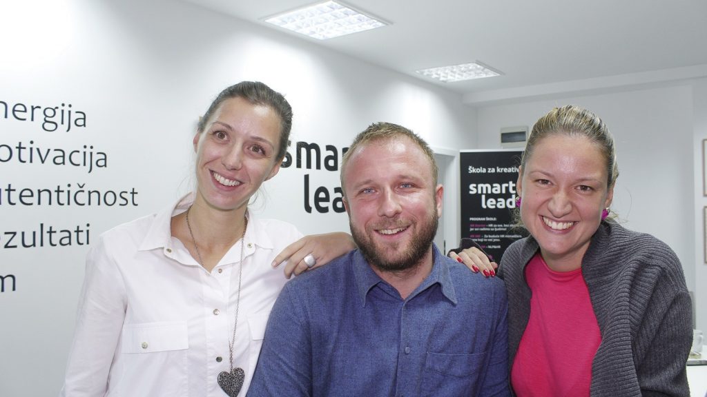 Lidija, Marko i Bojana, smart lead