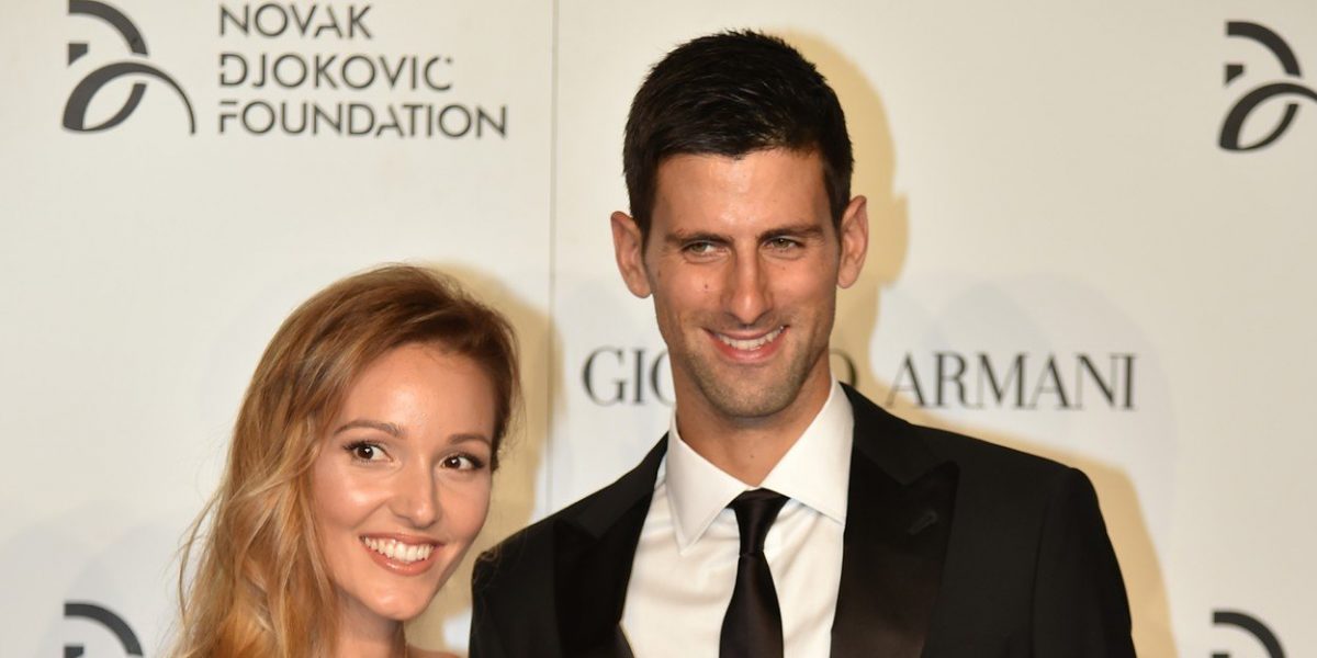 Novak i Jelena Đoković
