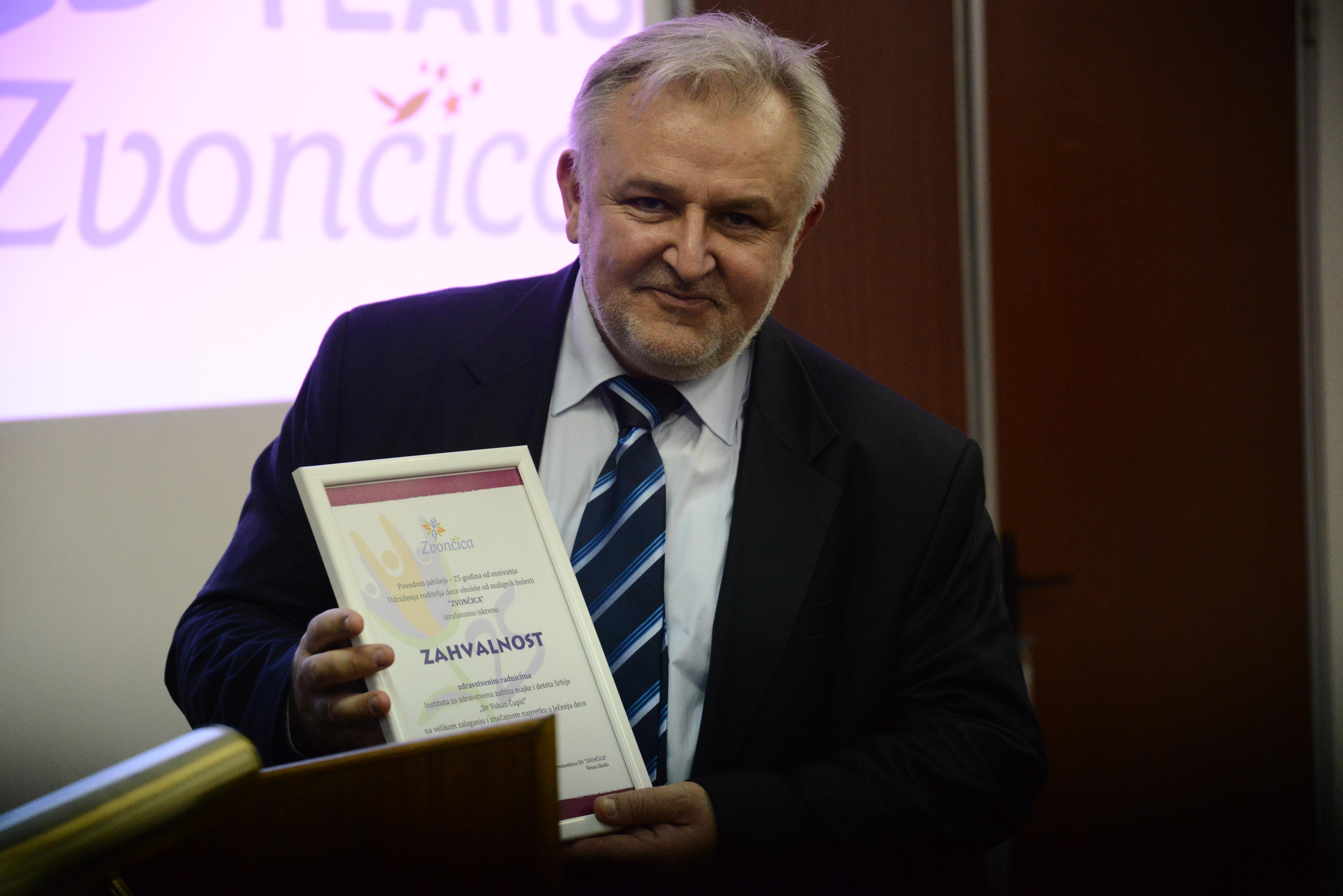 Doc. dr Radoje Simić, direktor Instituta za zdravstvenu zaštitu majke i deteta Srbije "Dr Vukan Čupić"