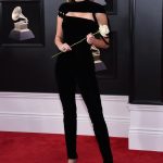 Majli Sajrus, Gremi 2018, moda, pantalone