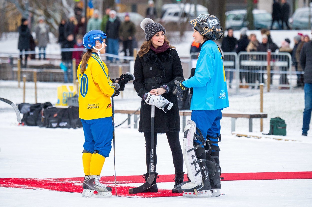 Kejt Midlton, hokej, princ Vilijam