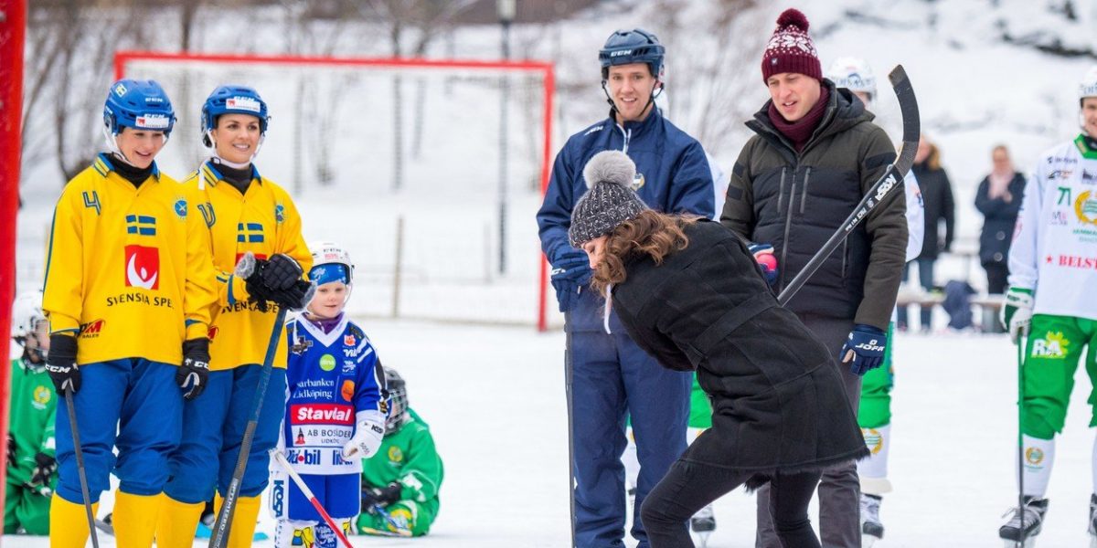 Kejt Midlton, hokej, princ Vilijam