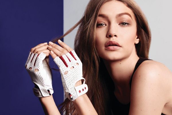Điđi Hadid. manekenka, tomi hilfinger