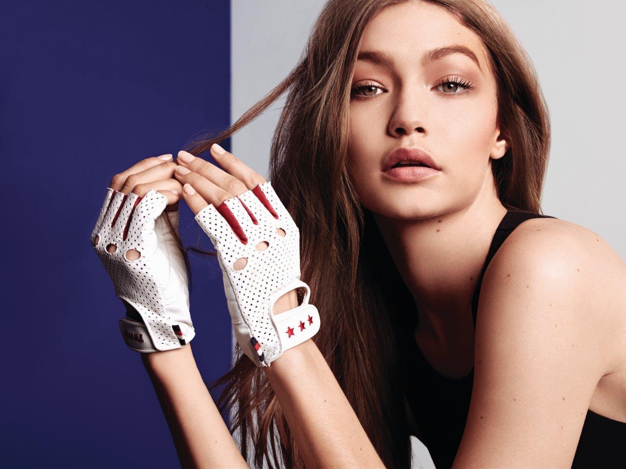 Điđi Hadid. manekenka, tomi hilfinger
