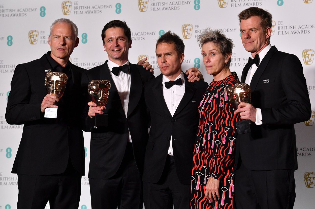 Tri bilborda ispred Ebinga u Misuriju, BAFTA nagrade