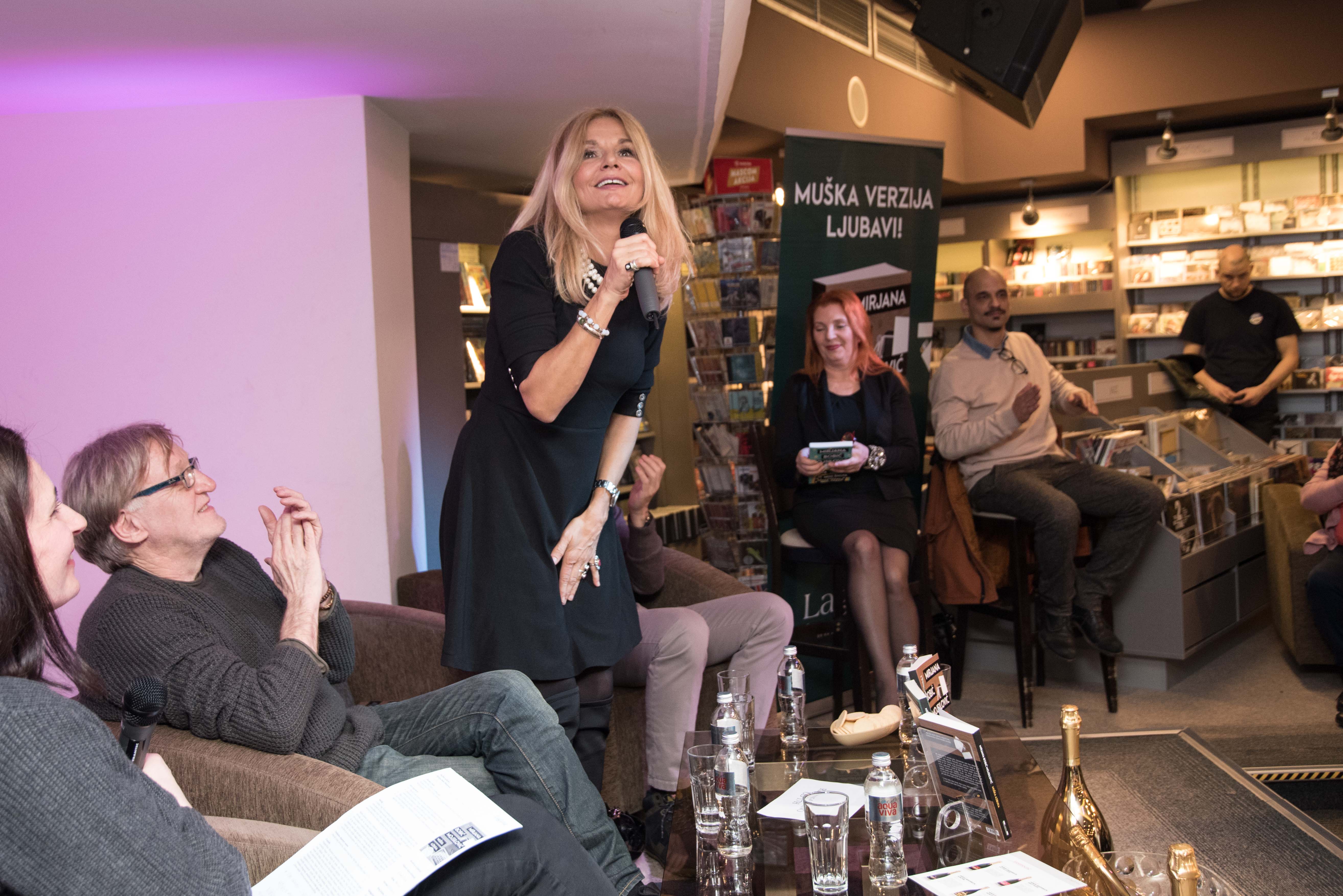 Mirjana Bobić Mojsilović, muška azbuka, knjiga, promocija