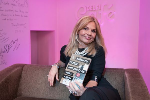 Mirjana Bobić Mojsilović, muška azbuka, knjiga, promocija