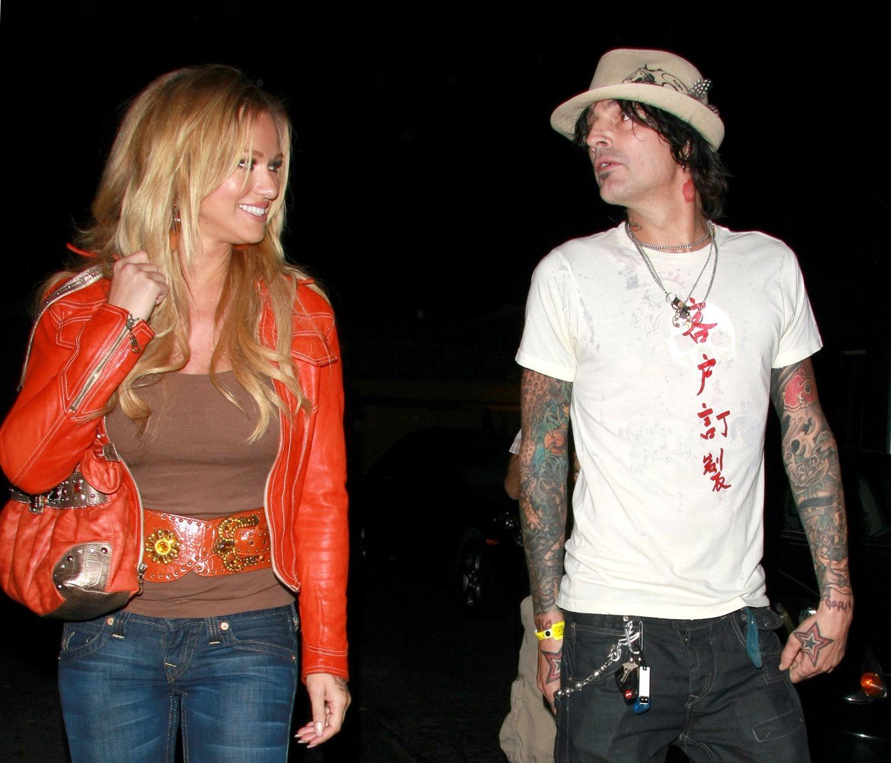 Pamela Anderson i Tomi Li