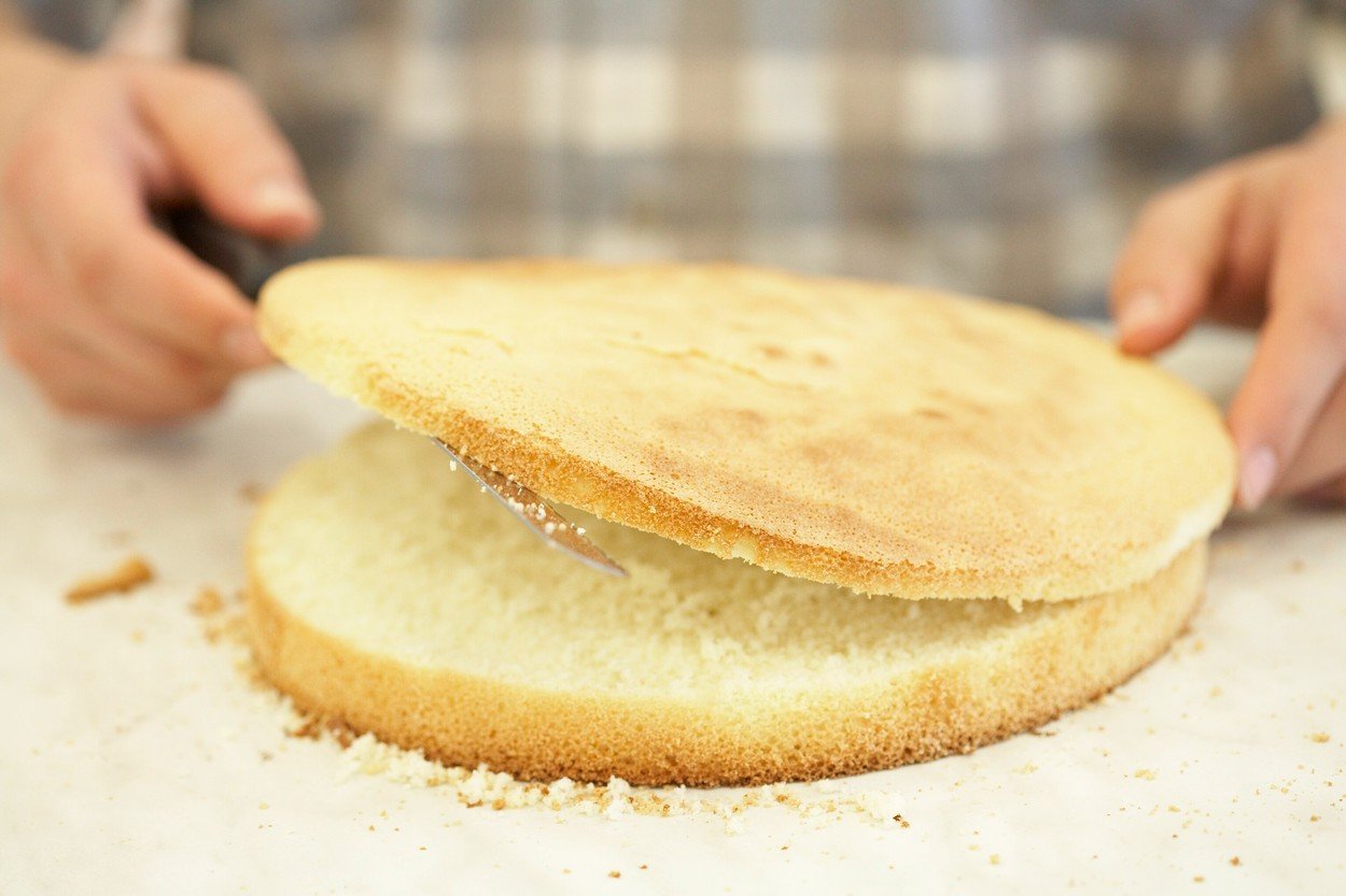 limun torta, kore, kuhinja, slatkiš