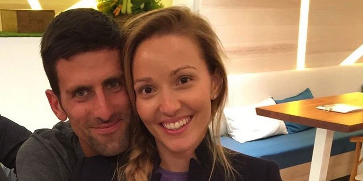 Novak i Jelena Đoković