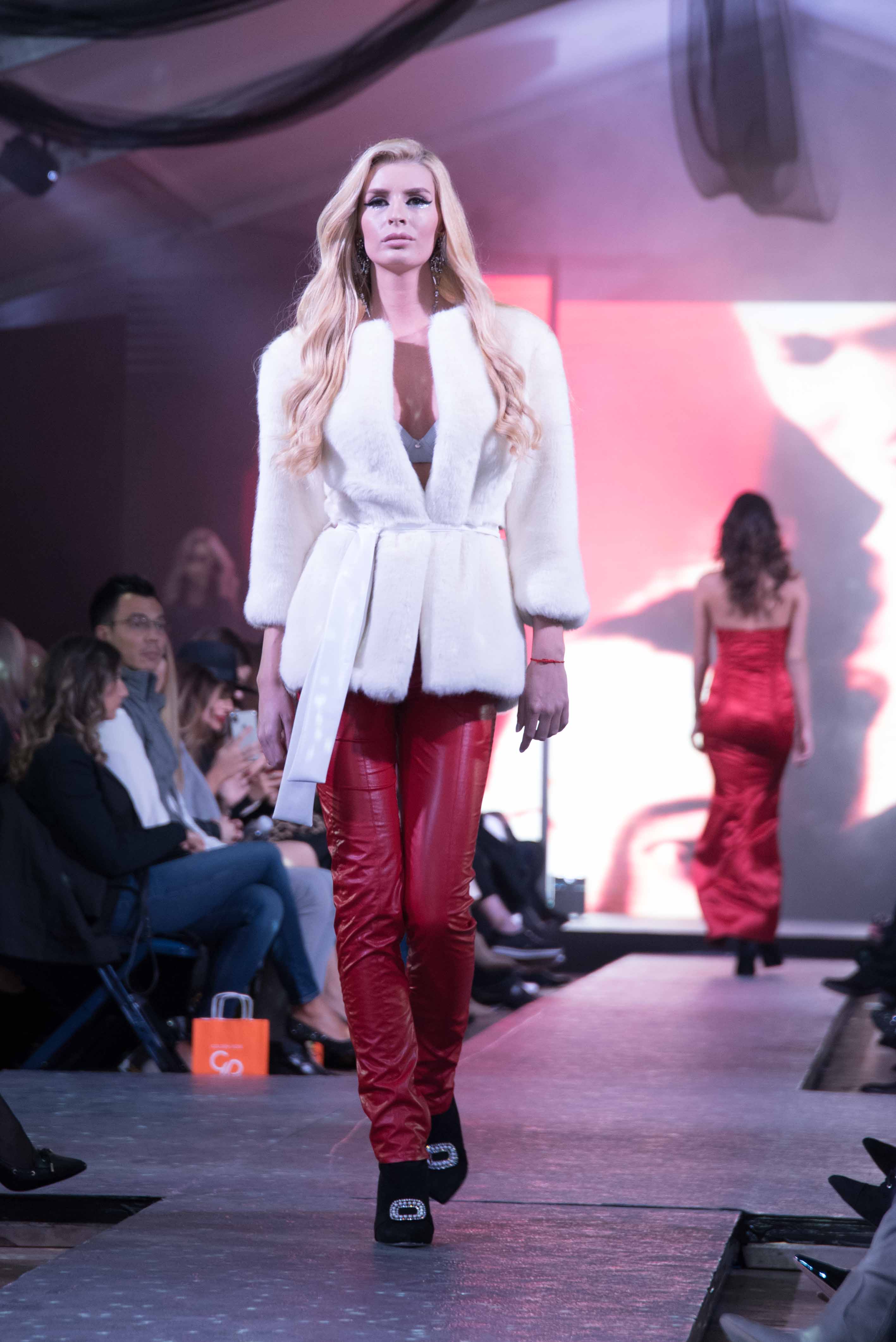 Suzana Perić, "new vamp", modna revija, geozavod