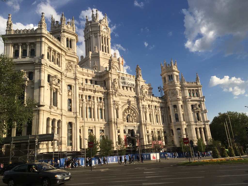 madrid,. putovanja, spanija, putujuci ranac